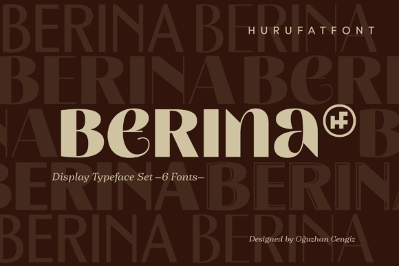 Berina: The Modern Display Font for Marketing Impact