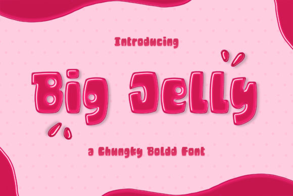 Big Jelly Font: A Chunky Display Typeface for Editorial Impact