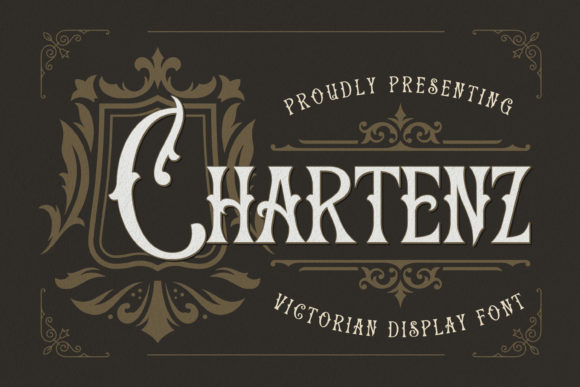 Chartenz: A Bold, Vintage Display Font for Distinctive Branding