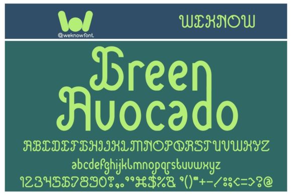 Choosing a Font Called Green Avocado for Editorial Design