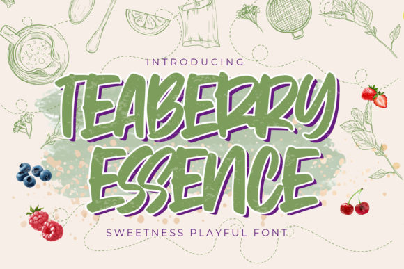 Choosing Teaberry Essence: A Font That Shapes Your Brand Story