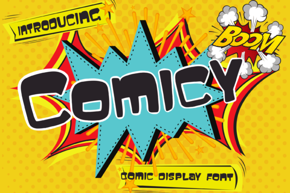 Comicy: A Playful Retro Font for Your Branding Toolkit