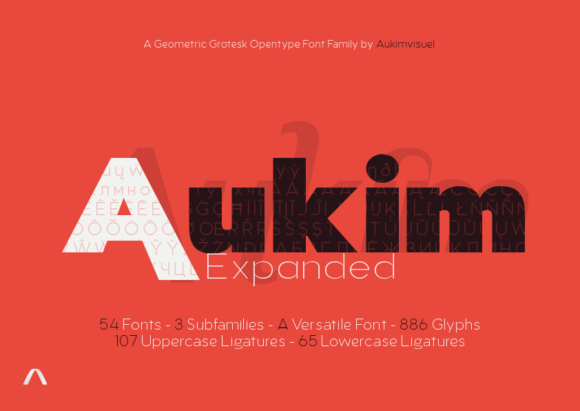 Crafting with Aukim Expanded: A Display Font for Hands-On Design