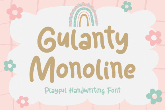 Gulanty Monoline: The Campaign Designer's Whimsical Display Font