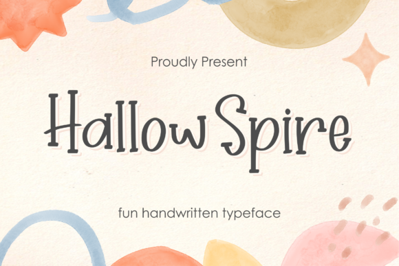 Hallow Spire: An Editorial Handwritten Typeface