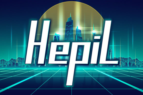 Hepil: A Display Font for Bold Digital Marketing