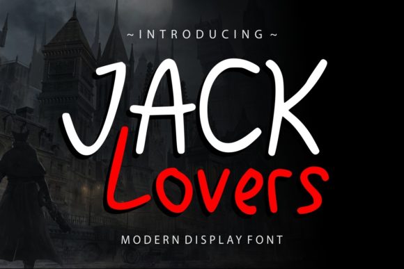 Jacklovers: The Authentic Display Font for Digital Designers