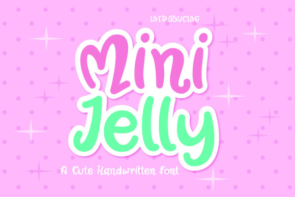 Mini Jelly Font: A Friendly Companion for Crafters and Product Design
