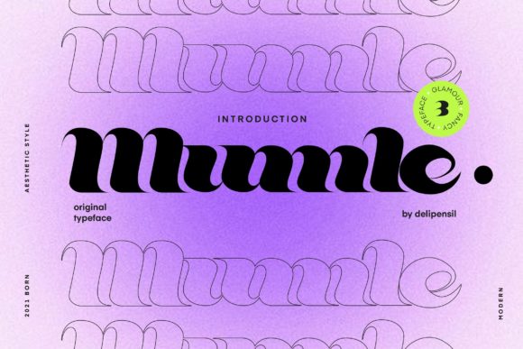 Mumle: The Playful Display Font for Makers
