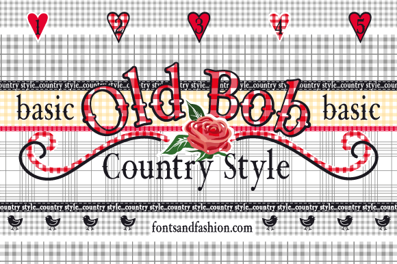 Old Bob: The Display Font That Brings Country Charm to Digital Layouts