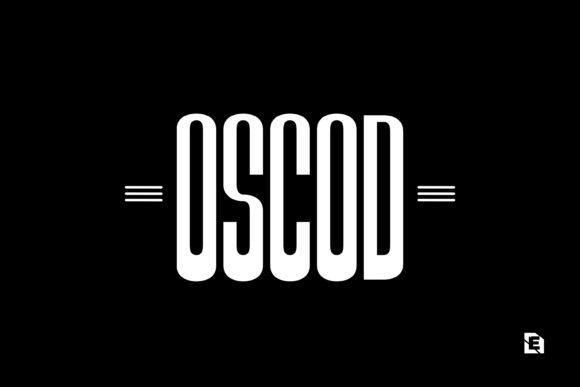 Oscod: A Modern Display Typeface for Editorial Mood