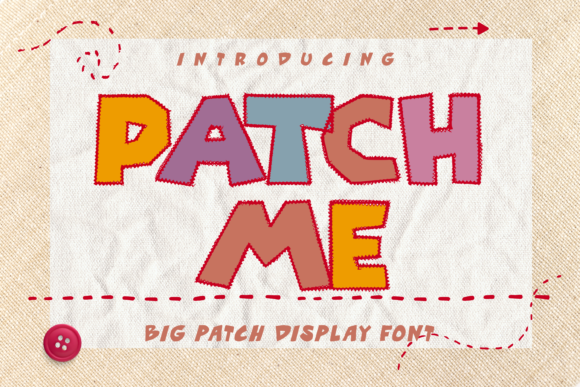 Patch Me: A Playful Display Font for Your Next Web Design Project