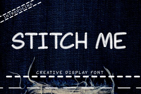 Stitch Me Font: A Strategic Asset for Scroll-Stopping Visuals