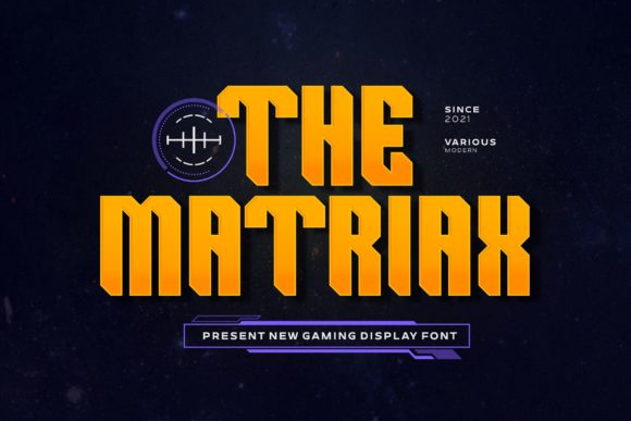 Testing The Matriax Font for a Real-World Branding Project