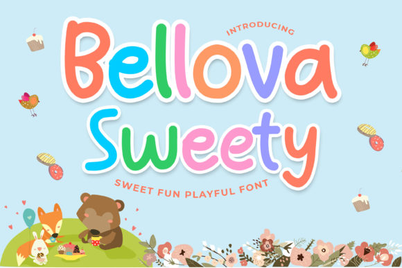Using the Bellova Sweety Font for Friendly Branding